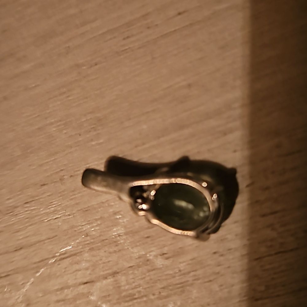 Aquamarine and Gold Pendant - Picture 2 of 3